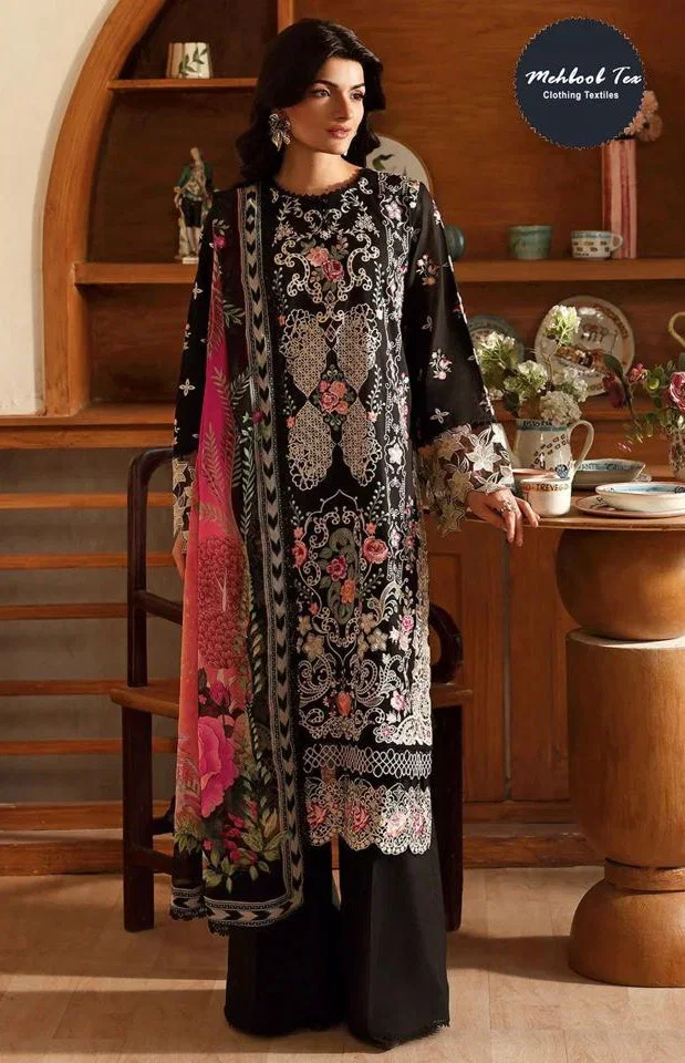 Mehboob Tex Ombre Nx Vol 13 Cotton Embroidered Salwar Kameez Collection