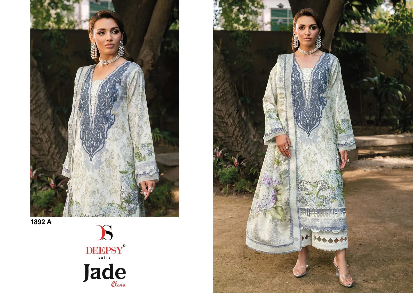 Deepsy 1892 Cotton Dupatta Cotton Embroidered Salwar Kameez