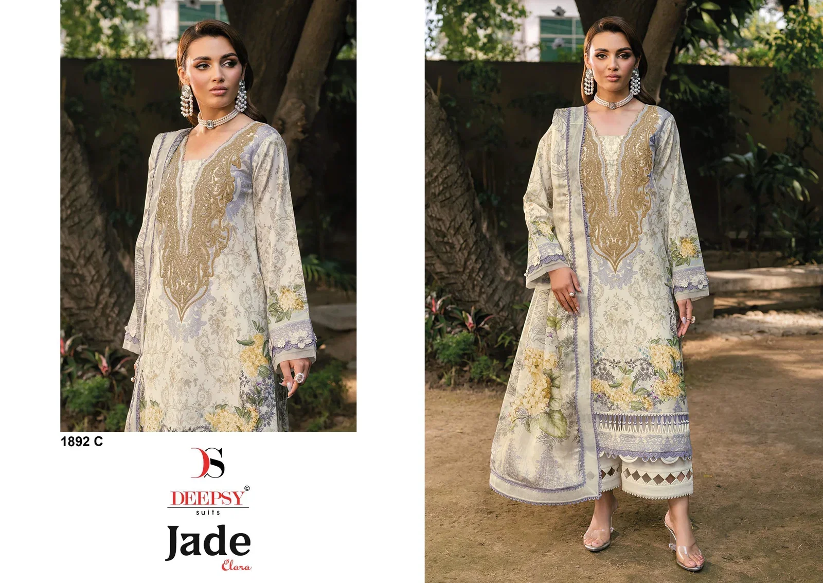 Deepsy 1892 Cotton Dupatta Cotton Embroidered Salwar Kameez