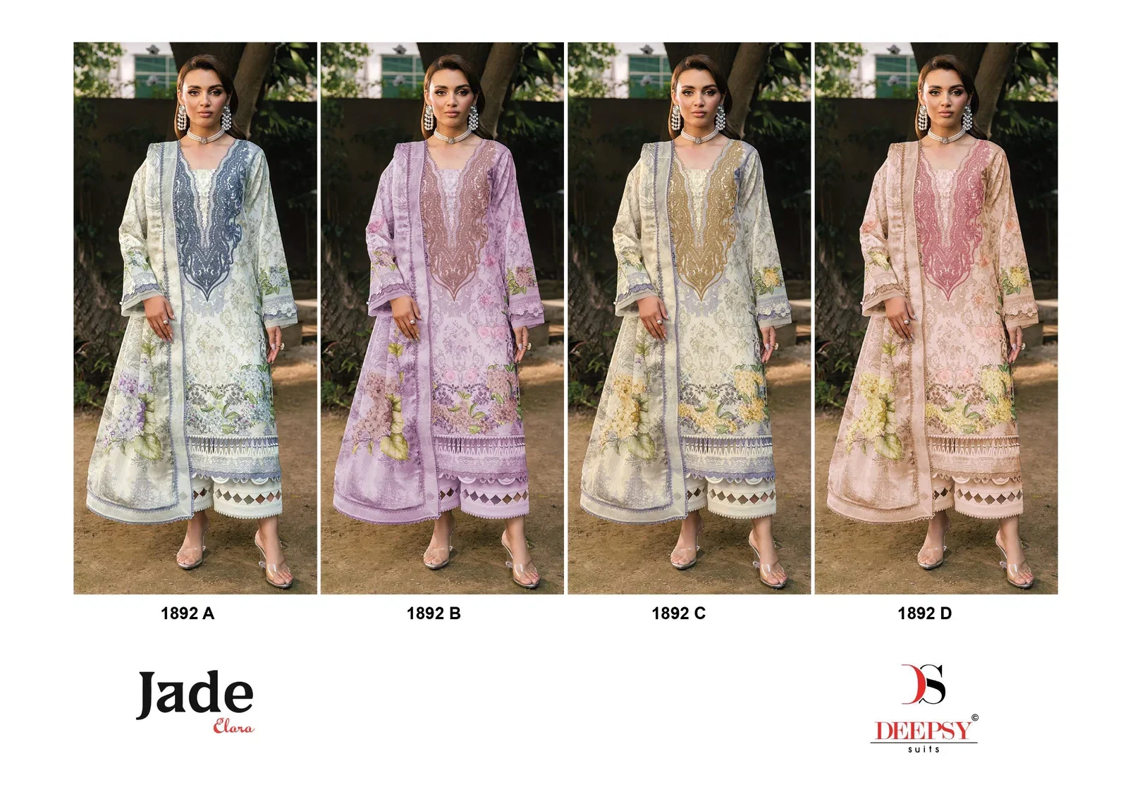 Deepsy 1892 Cotton Dupatta Cotton Embroidered Salwar Kameez