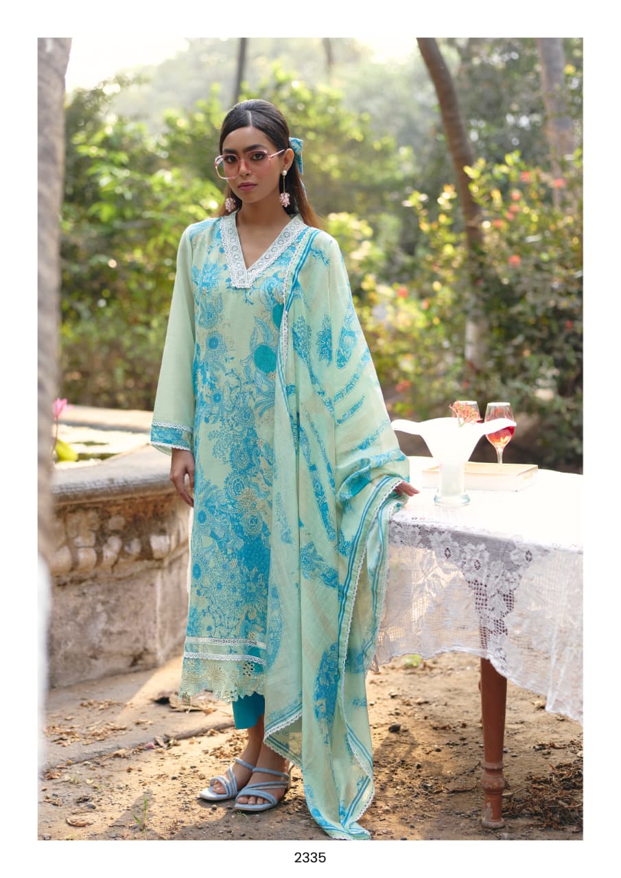 Kimora Mahek Vol 73 Lawn Cotton Embroidered Salwar Kameez Collection