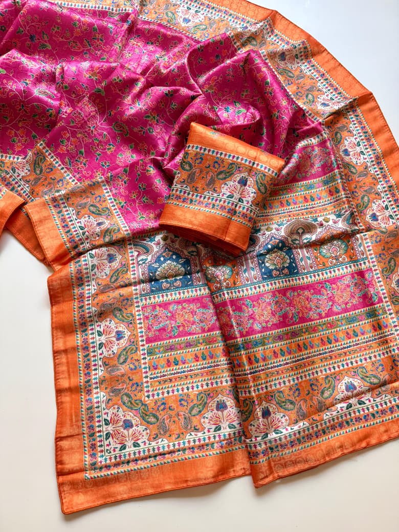 Scjb Rajwadi E Pashmina Dola Silk Saree Collection 