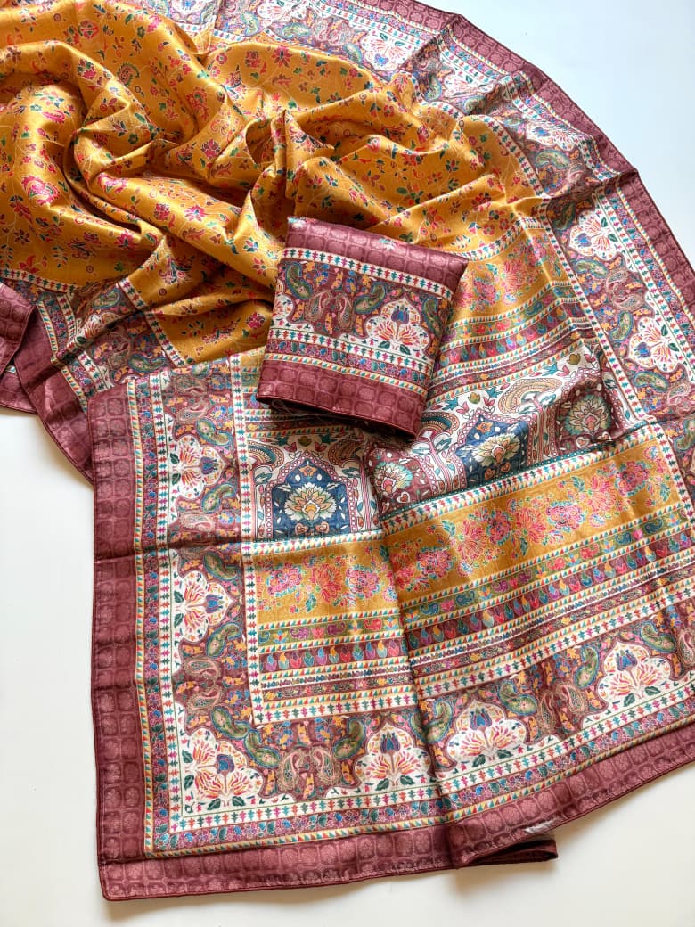 Scjb Rajwadi E Pashmina Dola Silk Saree Collection 