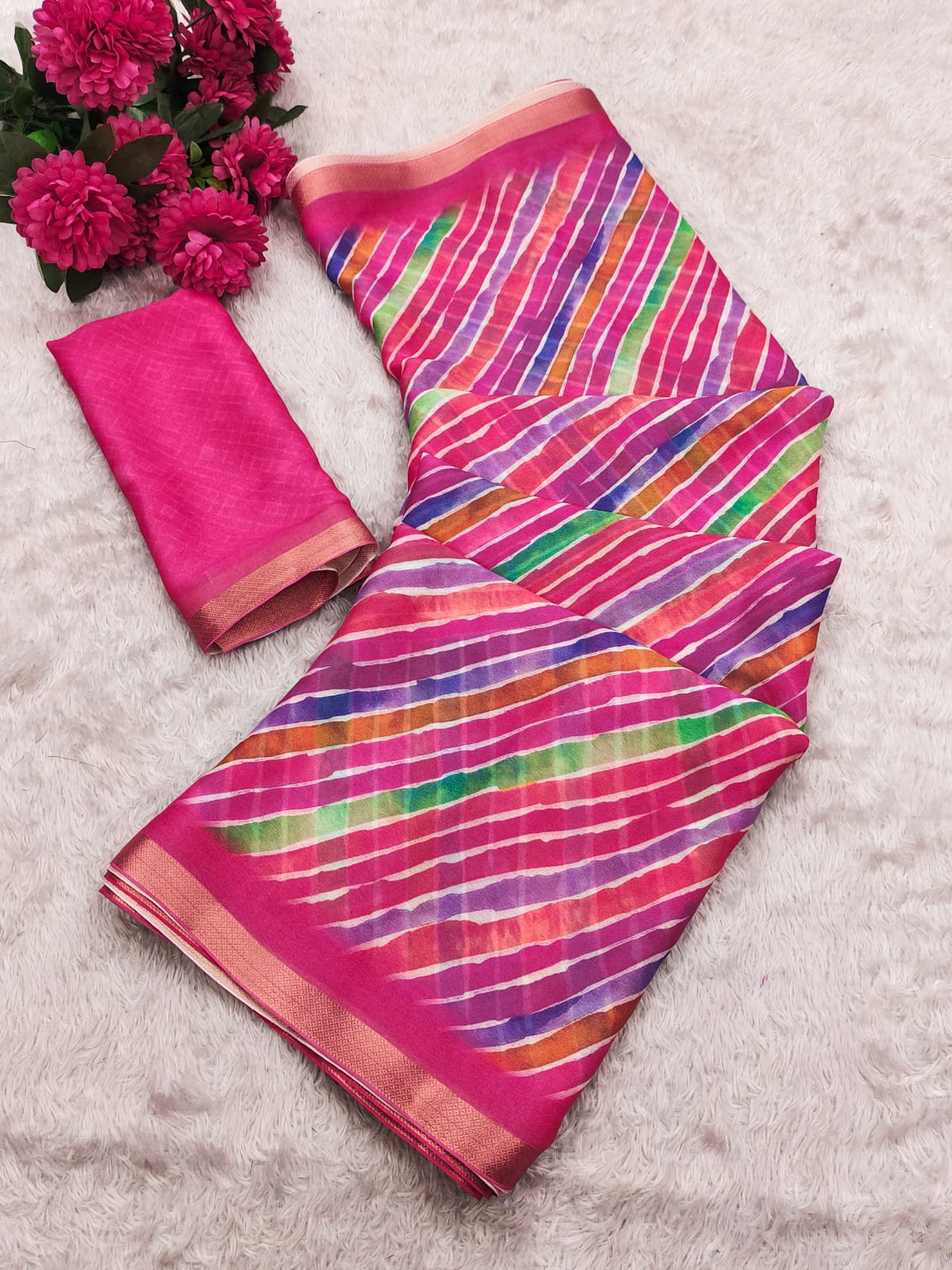 Kashvi Rangeela Vol 1 Dull Moss Printed Saree