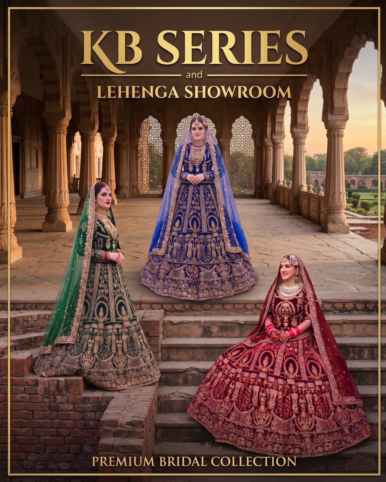 KB 1094 Velvet Embroidery Sequins Work Fancy Dori Diamond Work Lehenga Choli