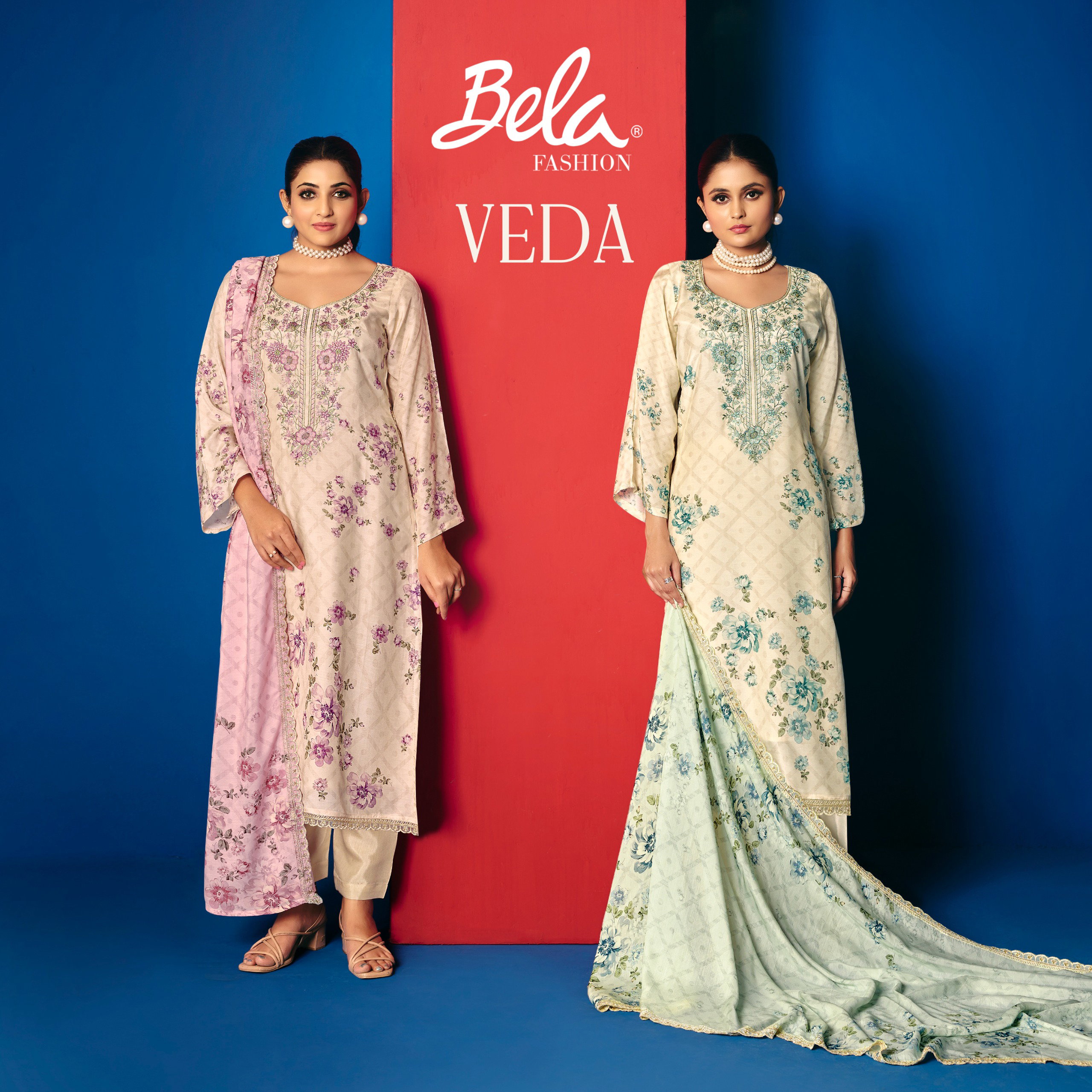 Bela Veda Pakistani Cotton Digital Printed Salwar Kameez