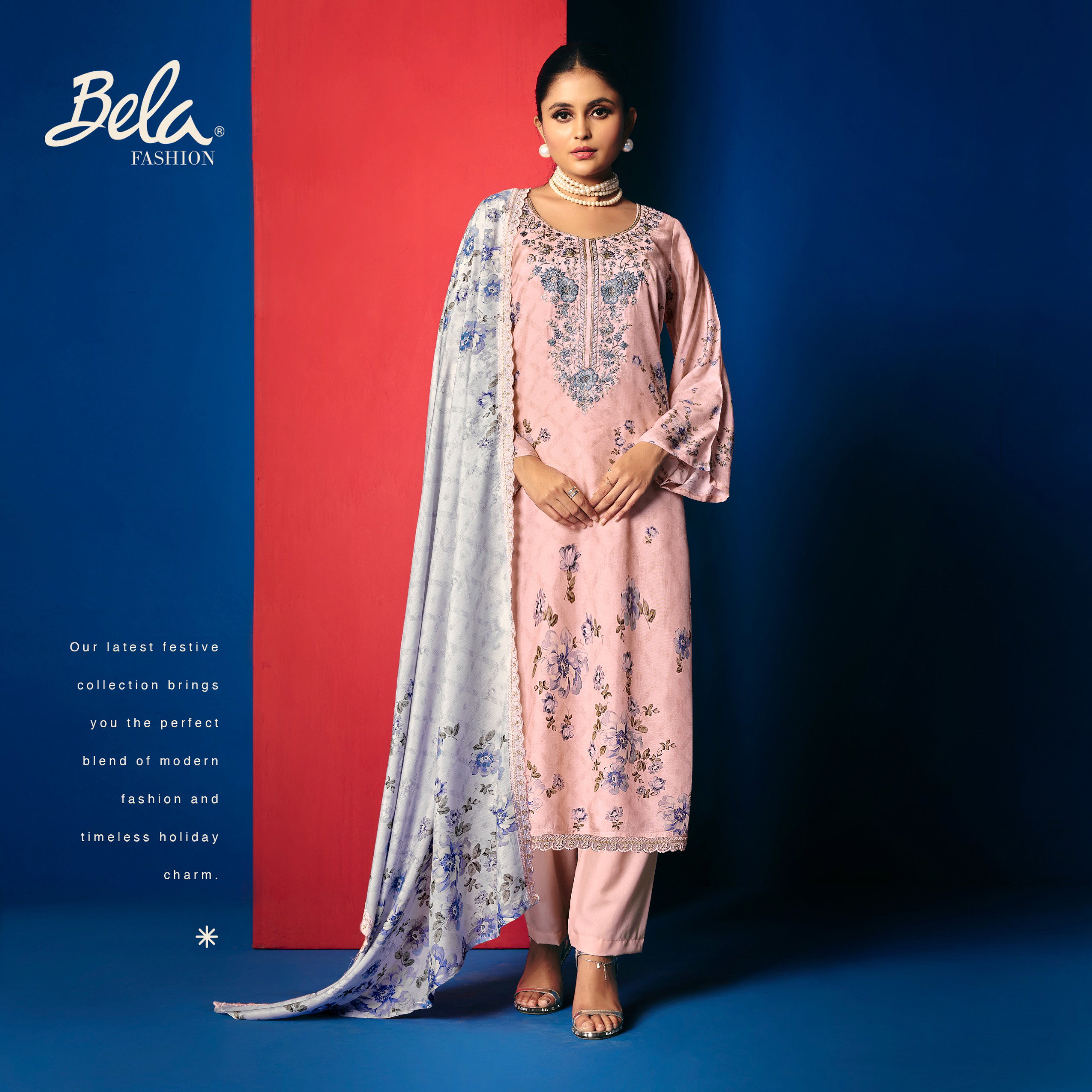 Bela Veda Pakistani Cotton Digital Printed Salwar Kameez