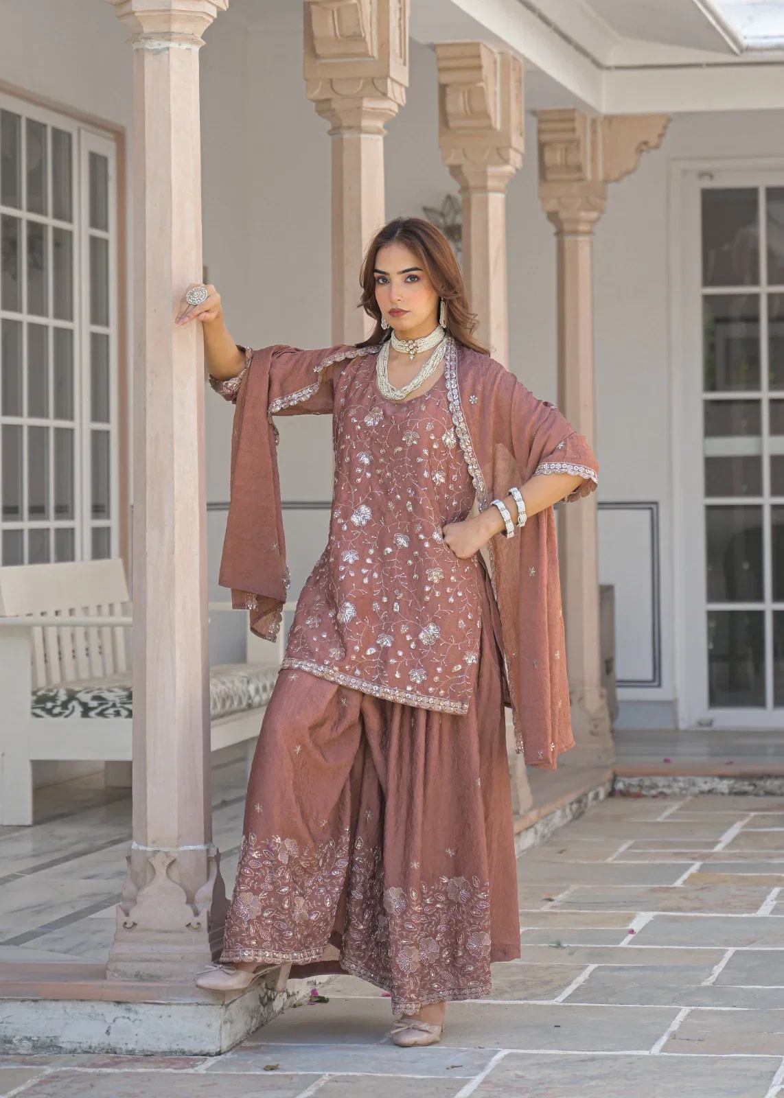 Afsana Sameera Rangoli Crush Khatli Worked Salwar Kameez Collection