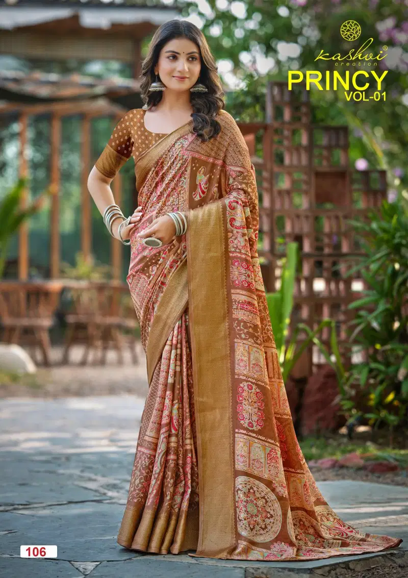 Kashvi Princy Vol 1 Dola Silk Saree Collection