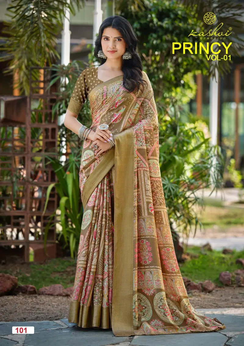 Kashvi Princy Vol 1 Dola Silk Saree Collection