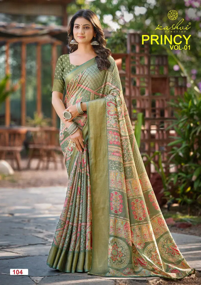 Kashvi Princy Vol 1 Dola Silk Saree Collection