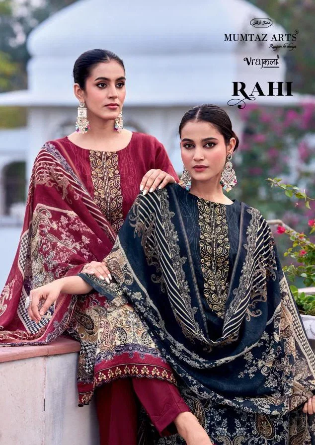 Mumtaz Arts Rahi Viscose Jam Digital Printed Dress Material