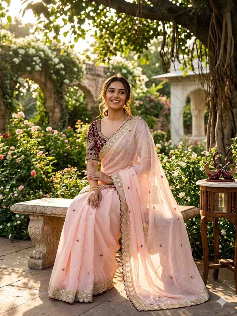 Kc 2127 Rangoli Silk Sequence Embroidery Worked Saree Collection