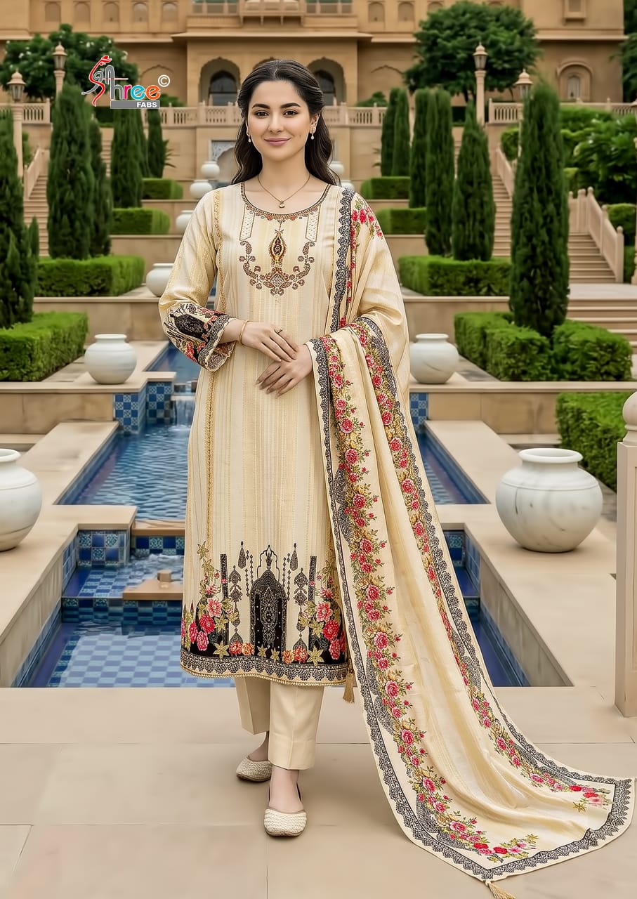 Shree Kt 359 Viscose Muslin Digital Printed Salwar Kameez