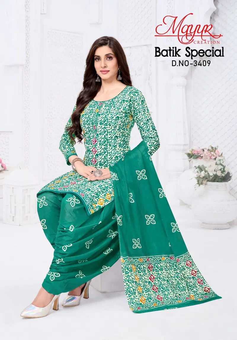 Mayur Batik Vol 34 Cotton Printed Dress Material Collection