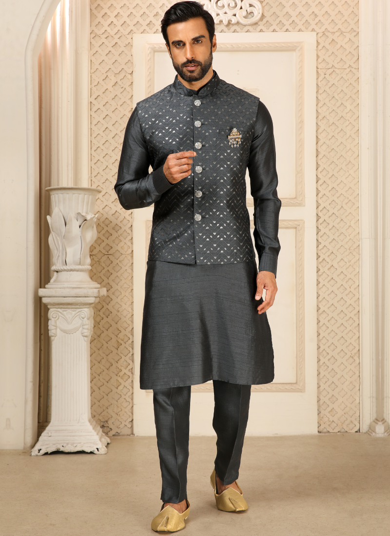 Tc 195 Banglory Sequence Worked Kurta Pant With Koti