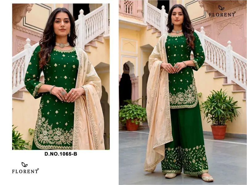 Florent 1065 A To D Jimmy Choo Embroidered Salwar Kameez