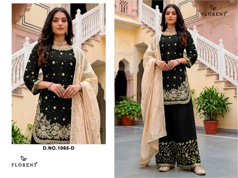 Florent 1065 A To D Jimmy Choo Embroidered Salwar Kameez