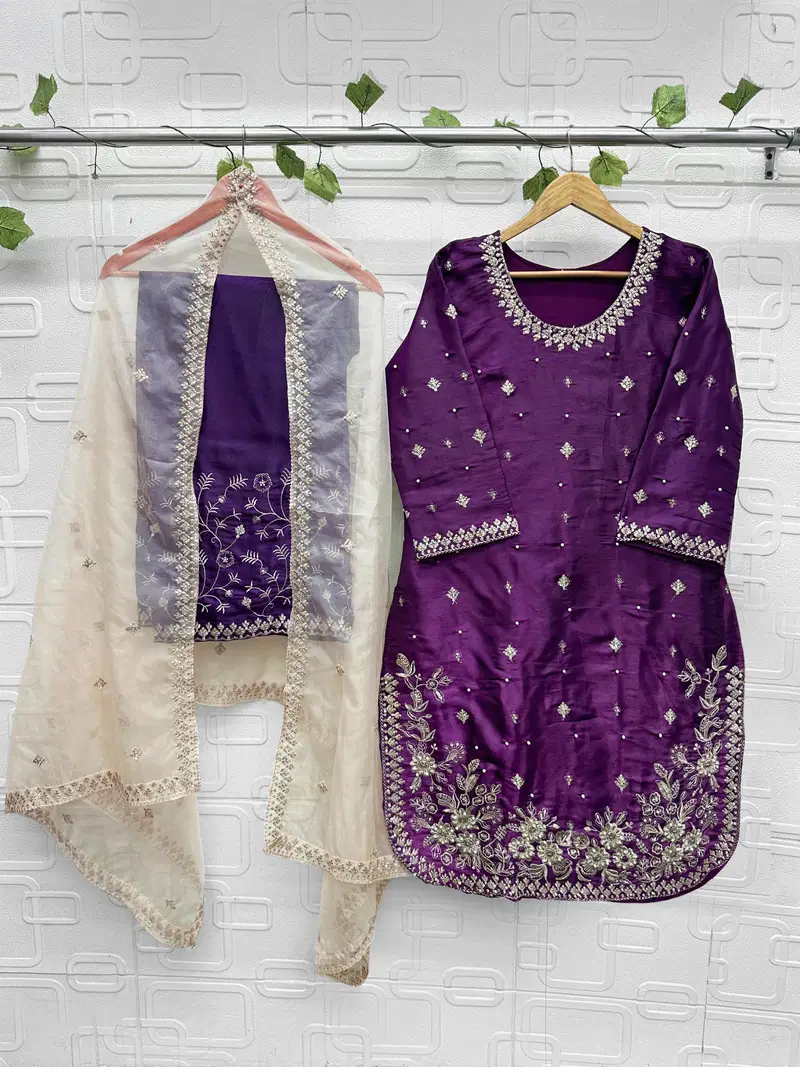 Florent 1065 A To D Jimmy Choo Embroidered Salwar Kameez