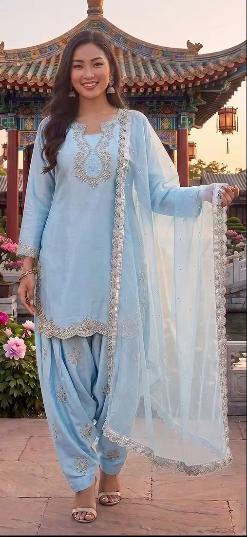 Hoor Tex 820 A To D Jimmy Choo Moti Worked Salwar Kameez
