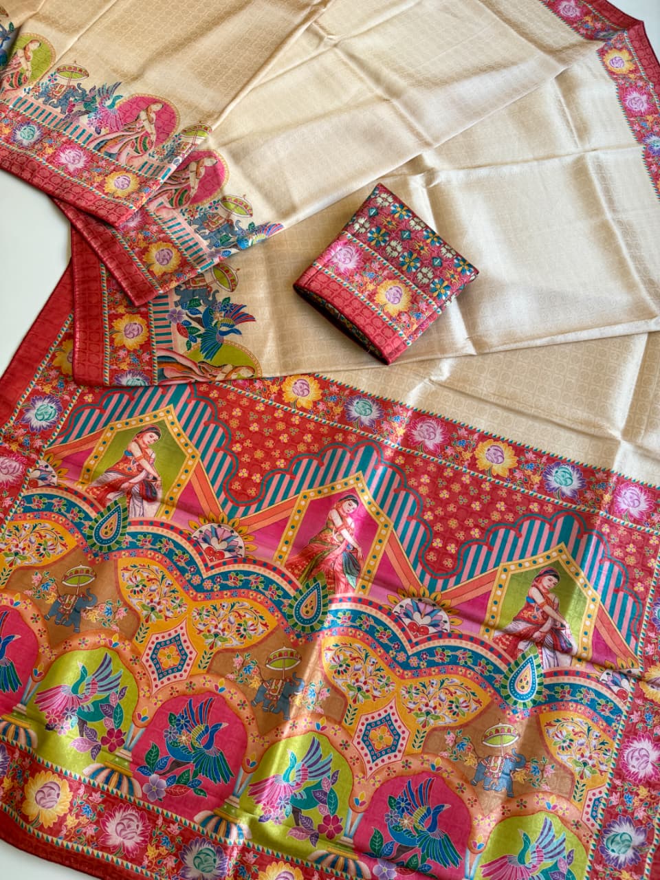 Scjb Rajwadi G Soft Silk Jacquard Weaving Saree Collection