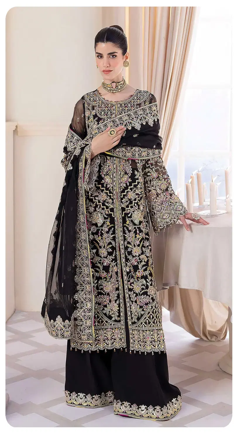 Sajida 1087 Georgette With Embroidered Salwar Kameez