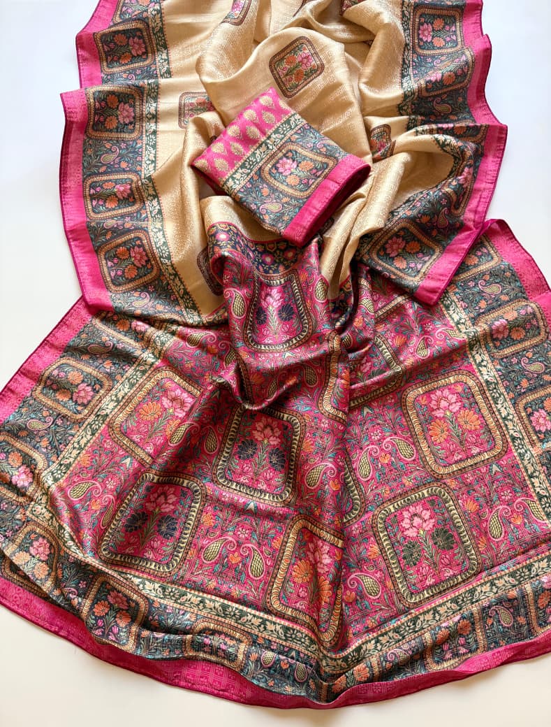 Scjb Rajwadi H Soft Dola Silk Jacquard Weaving Saree Collection