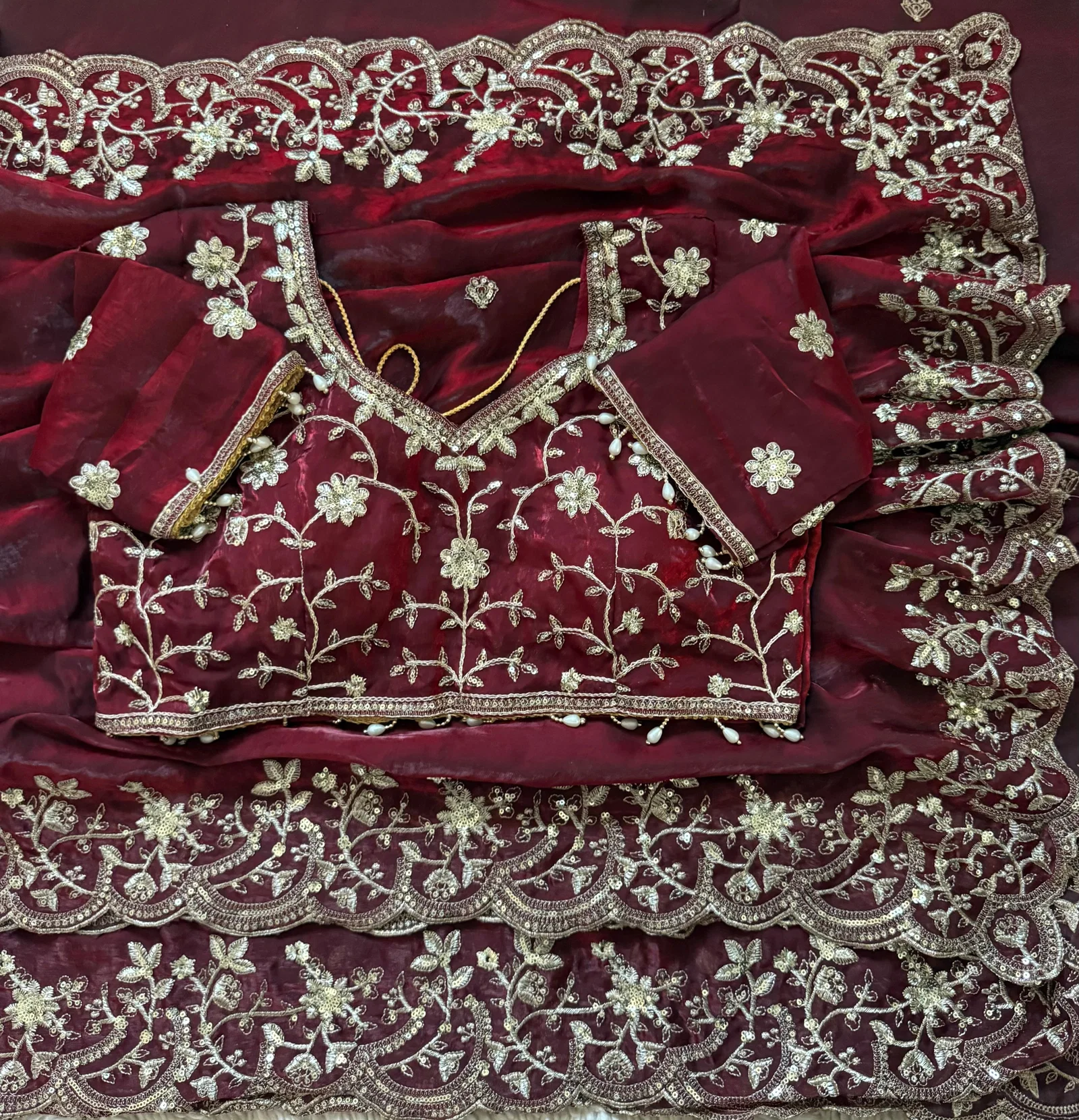 Vt 855 T Fandy Sattin Silk Embroidered Saree Collection