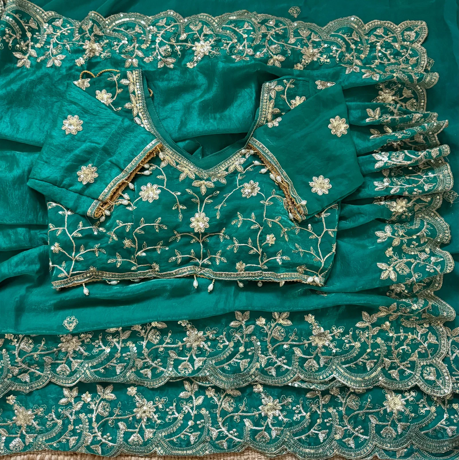 Vt 855 T Fandy Sattin Silk Embroidered Saree Collection