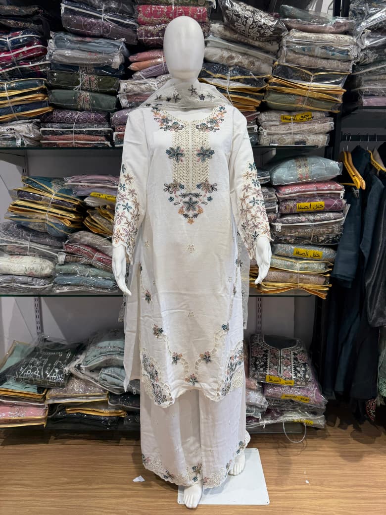 FM FC 5018 Readymade Vatican Top Plazzo With Dupatta