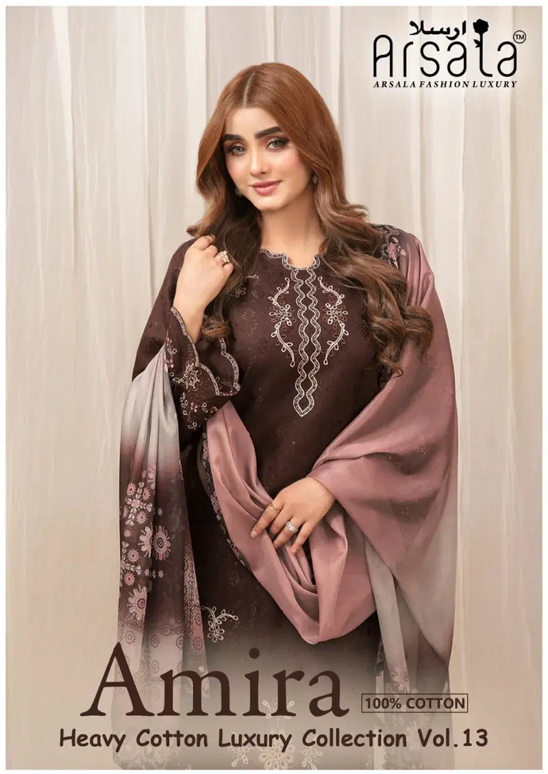 Arsala Amira Vol 13 Readymade Cotton Pirinted Kurti Set Collection