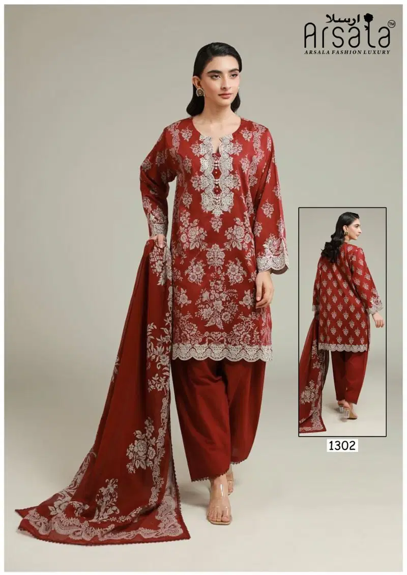 Arsala Amira Vol 13 Readymade Cotton Pirinted Kurti Set Collection