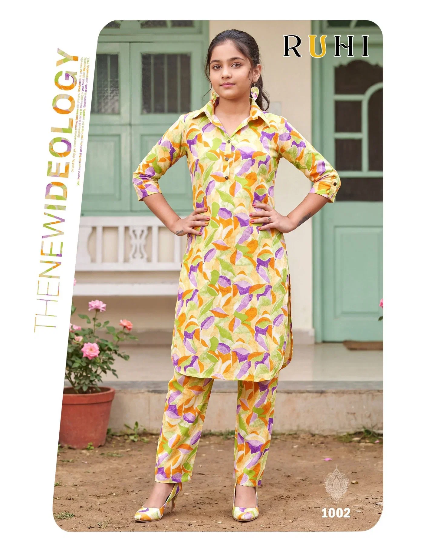 Ruhi Kids Rayon Printed Top With Bottom Collection