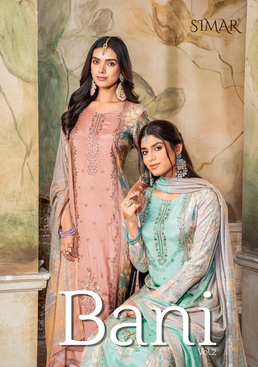 Glossy Simar Bani Vol 2 Lawn Cotton Digital Printed Salwar Kameez Collection