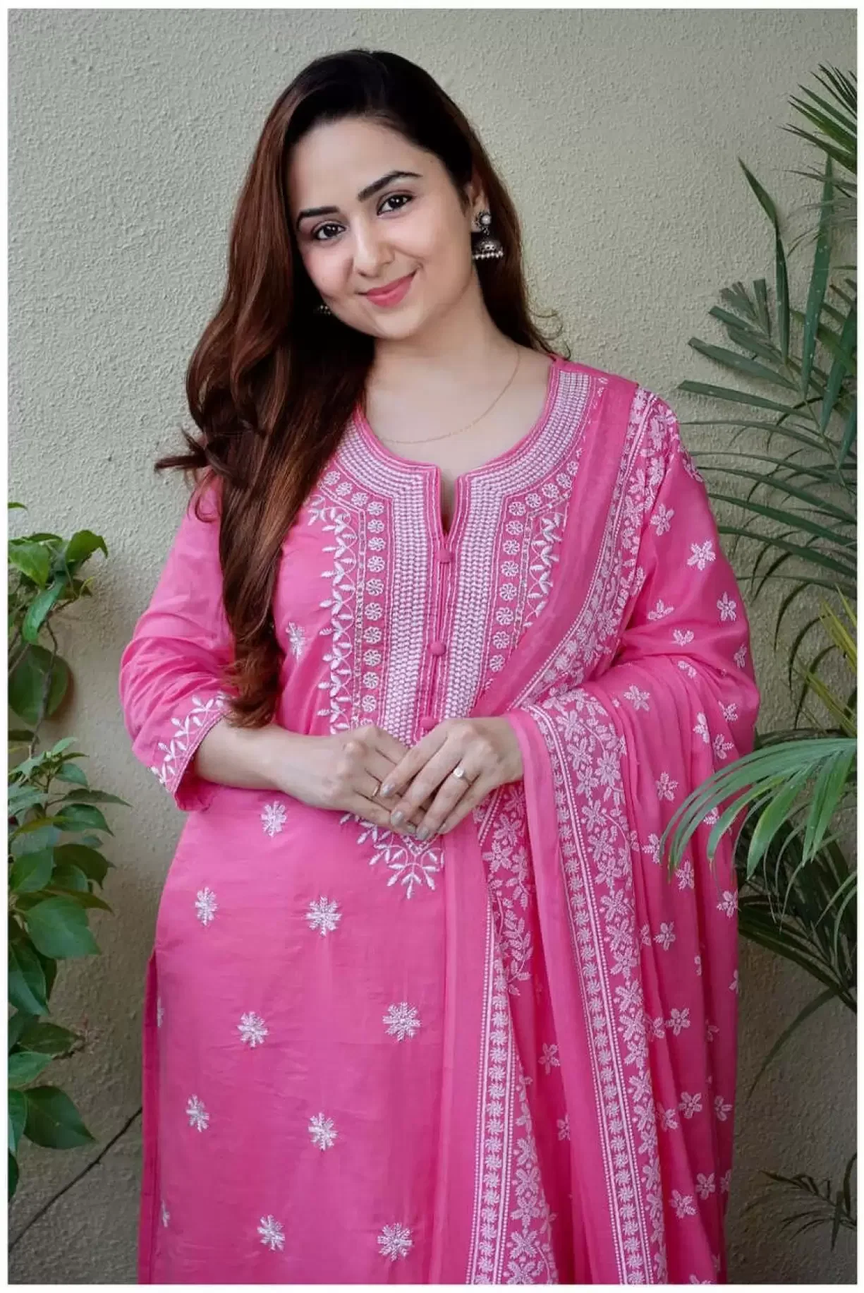 Dhruvi 443 Viscose Embroidery Kurti With Pant Dupatta Collection