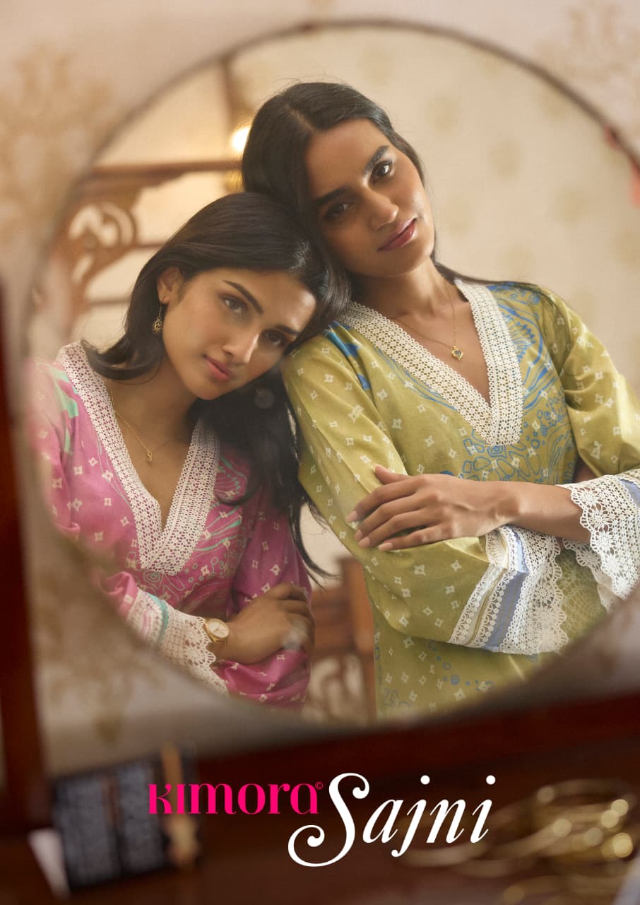 Kimora Sajni Vol 82 Cotton Lawn Digital Printed Salwar Kameez