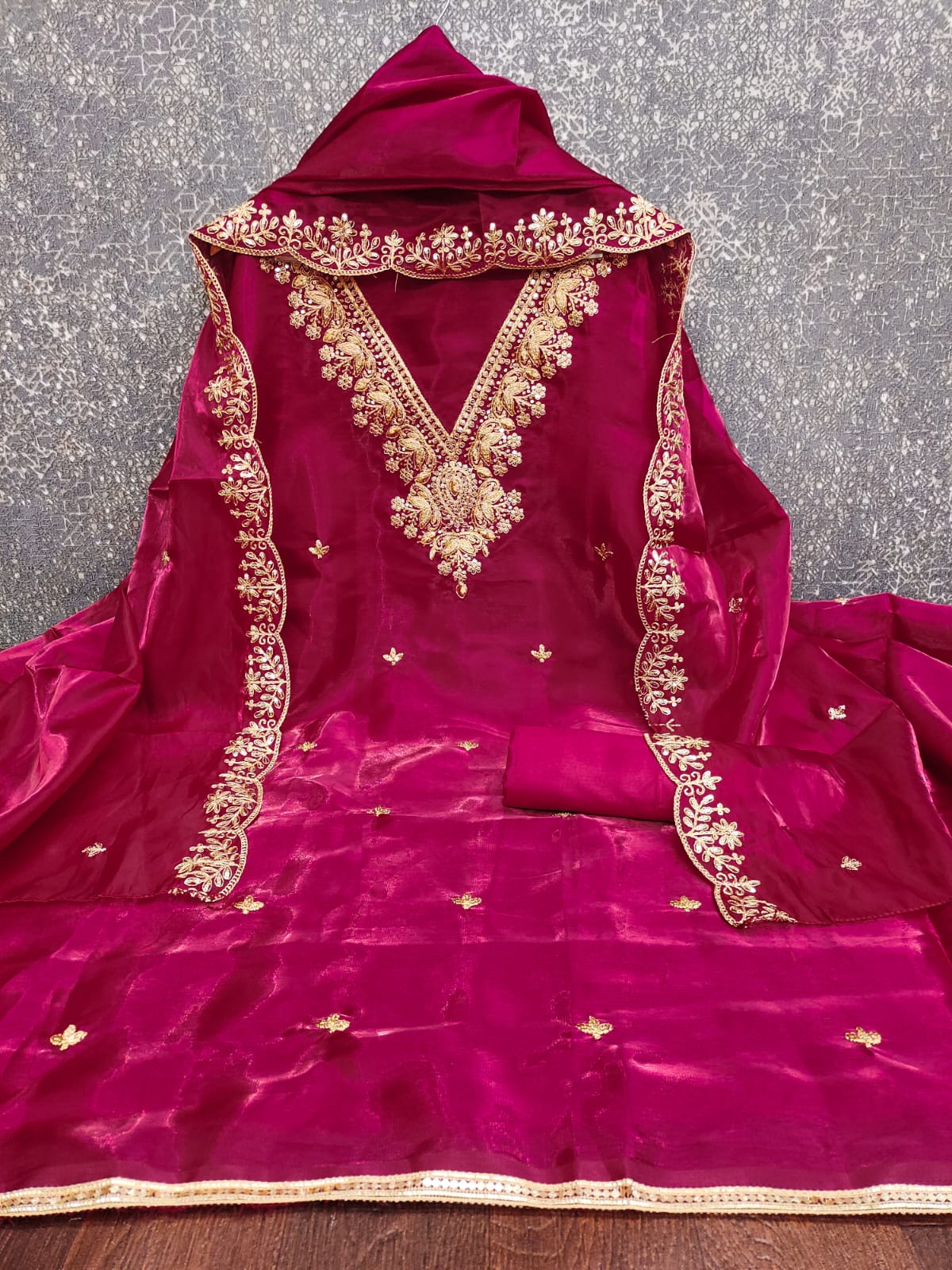 Designer Mohey Vol 1 Zimmi Choo Kodding Sequence Work Dress Material Collection 