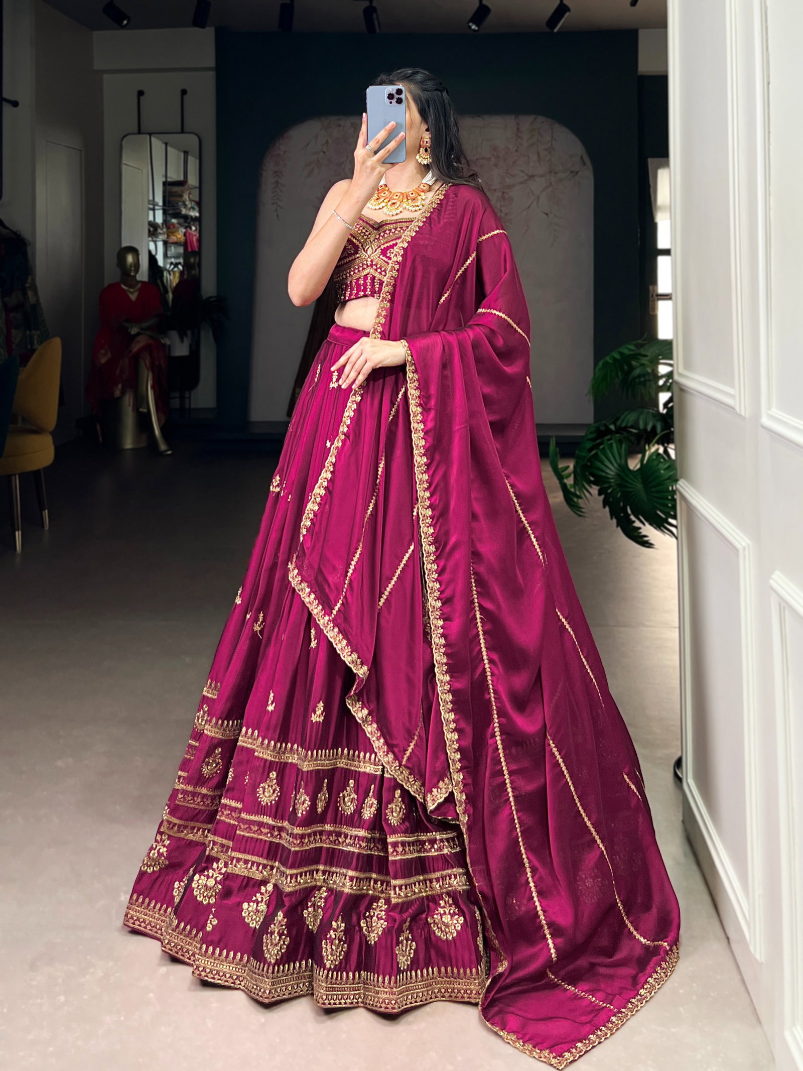 Taraa L 1474 Rangoli Thread Embroidered Designer Lehenga Choli