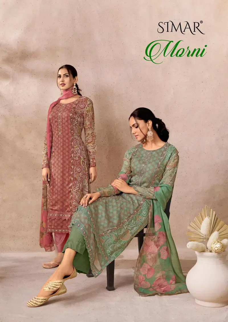 Glossy Simar Morni Lawn Cotton Digital Print Salwar Kameez