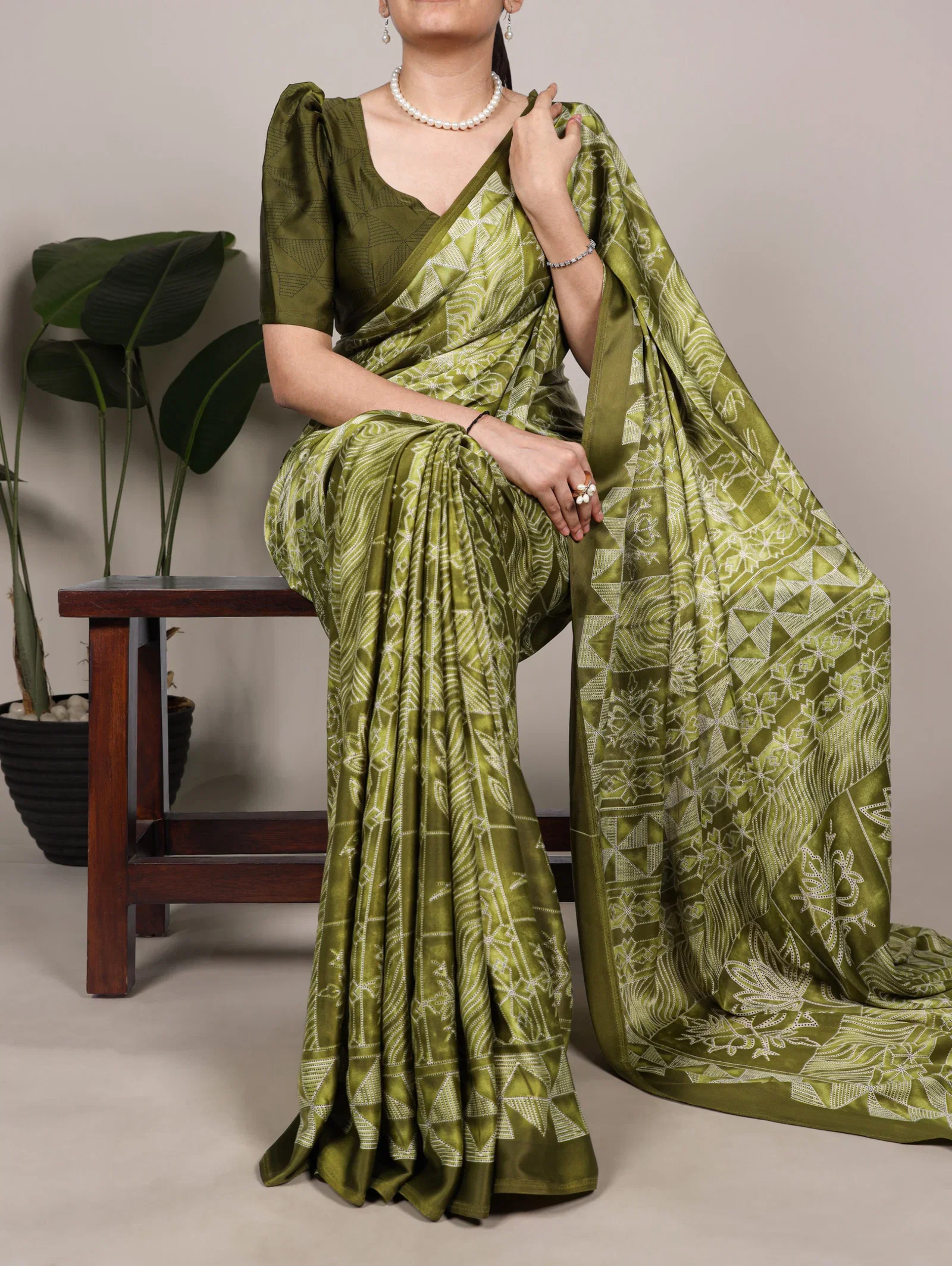 Taraa L 7206 Satin Silk Printed Party Wear Saree Collection