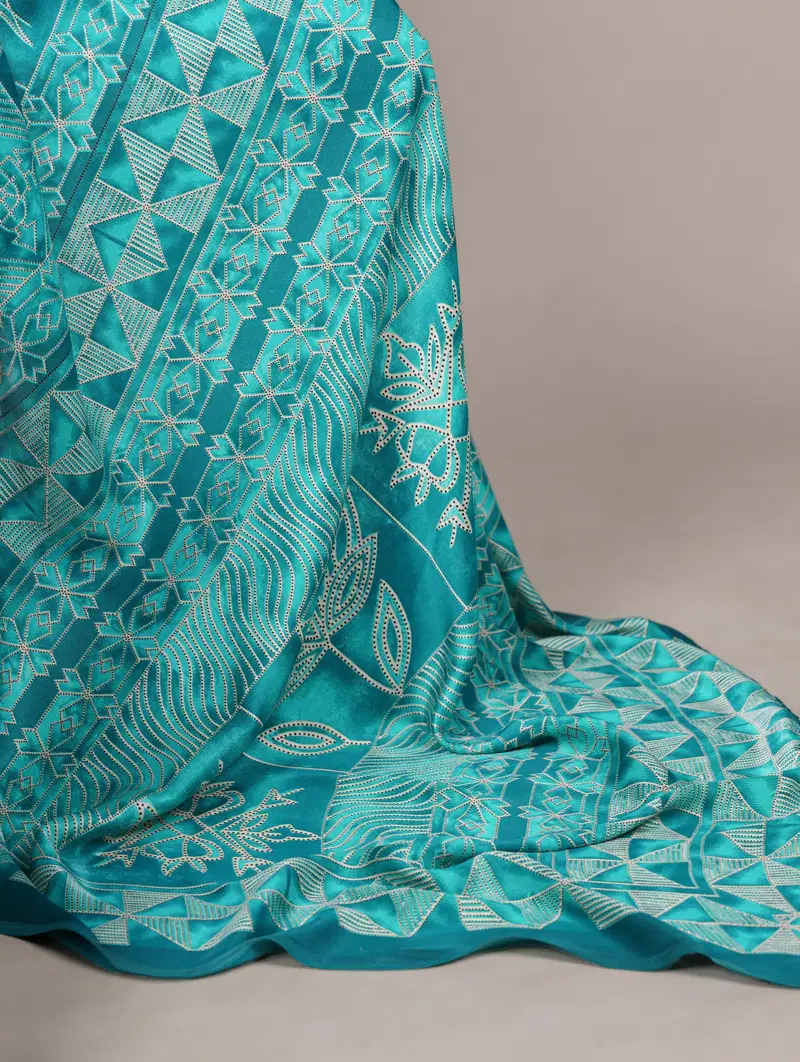 Taraa L 7206 Satin Silk Printed Party Wear Saree Collection
