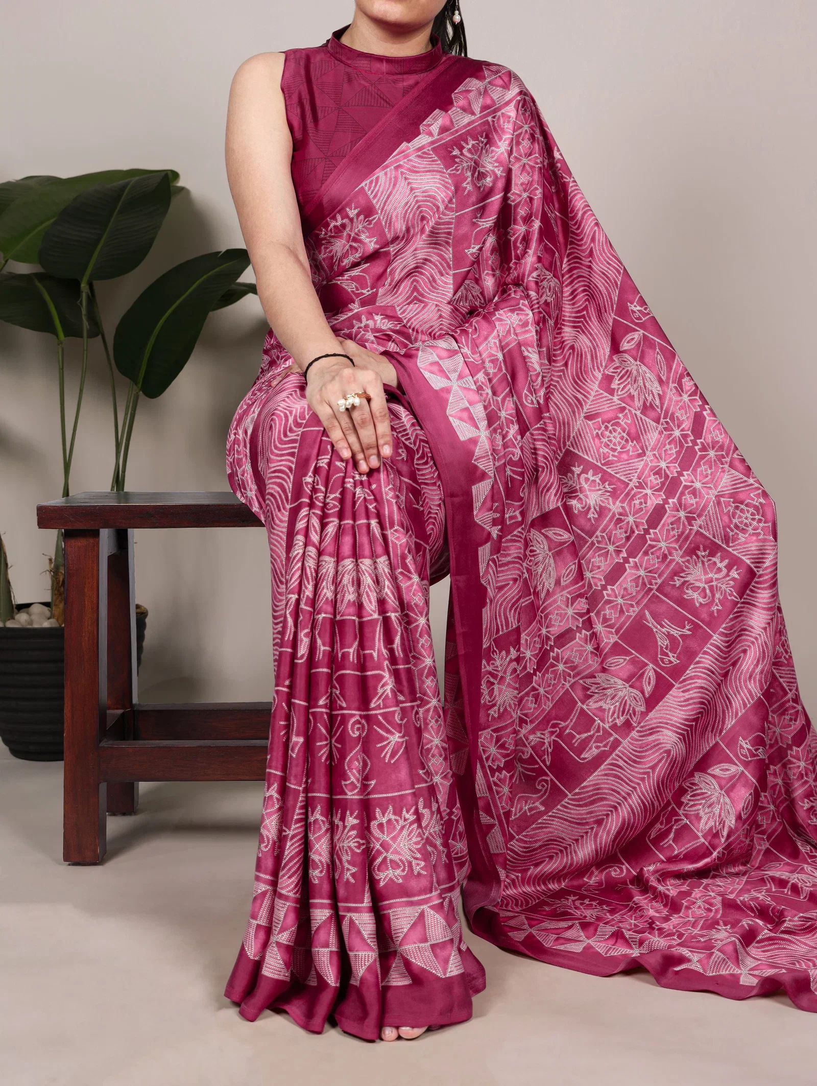 Taraa L 7206 Satin Silk Printed Party Wear Saree Collection