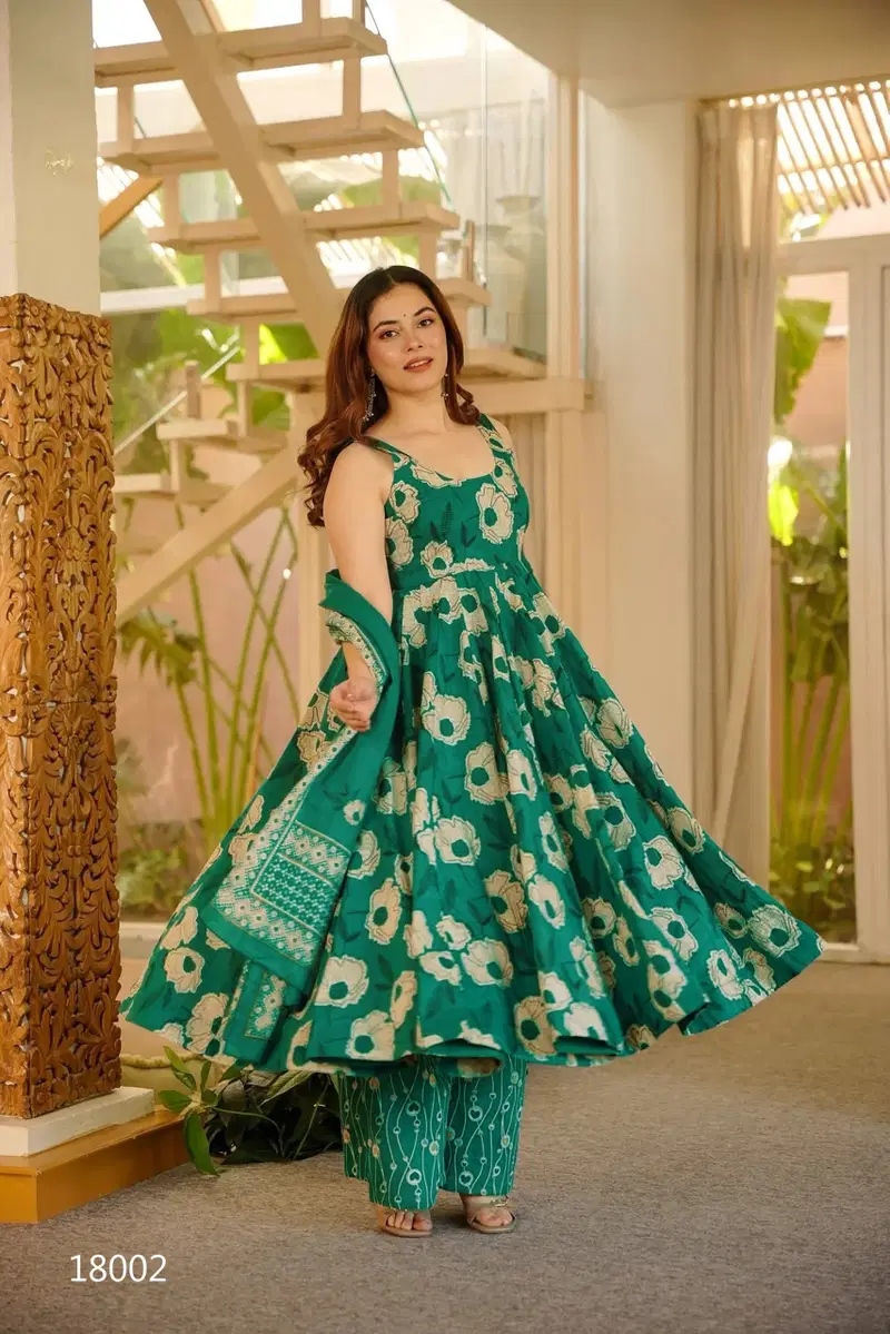 Clora Vol 18 Muslin Digital Printed Kurti With Bottom Dupatta