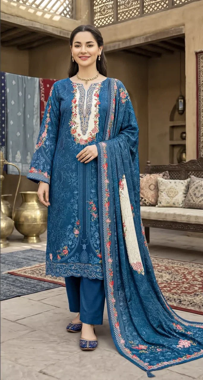 Shree Kt 357 Viscose Muslin Digital Printed Salwar Kameez