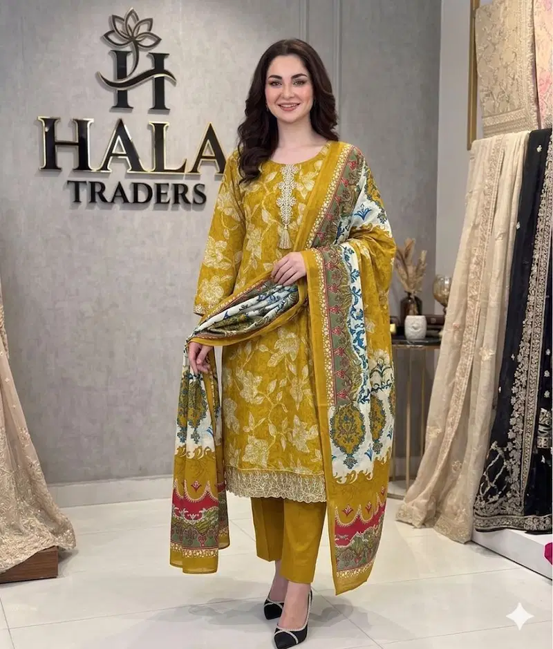 Hala Super Star Edition 8 Cotton Digital Dress Material