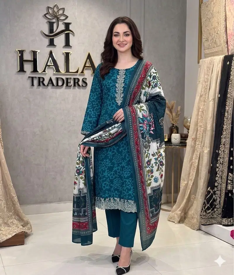 Hala Super Star Edition 8 Cotton Digital Dress Material