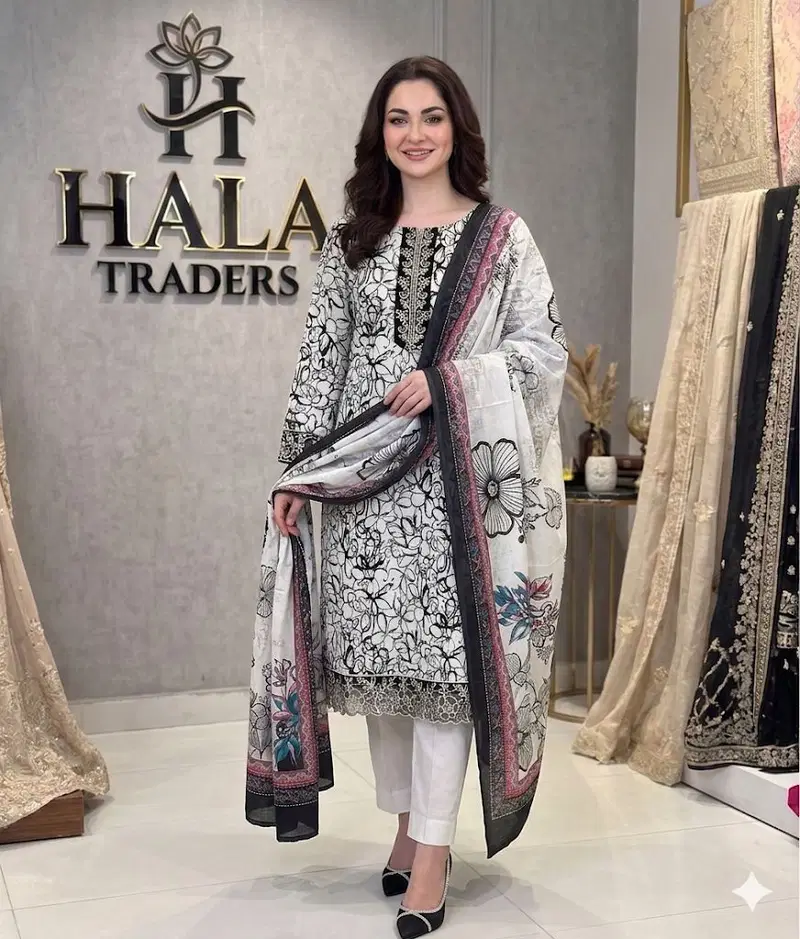 Hala Super Star Edition 8 Cotton Digital Dress Material