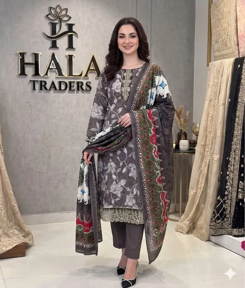 Hala Super Star Edition 8 Cotton Digital Dress Material