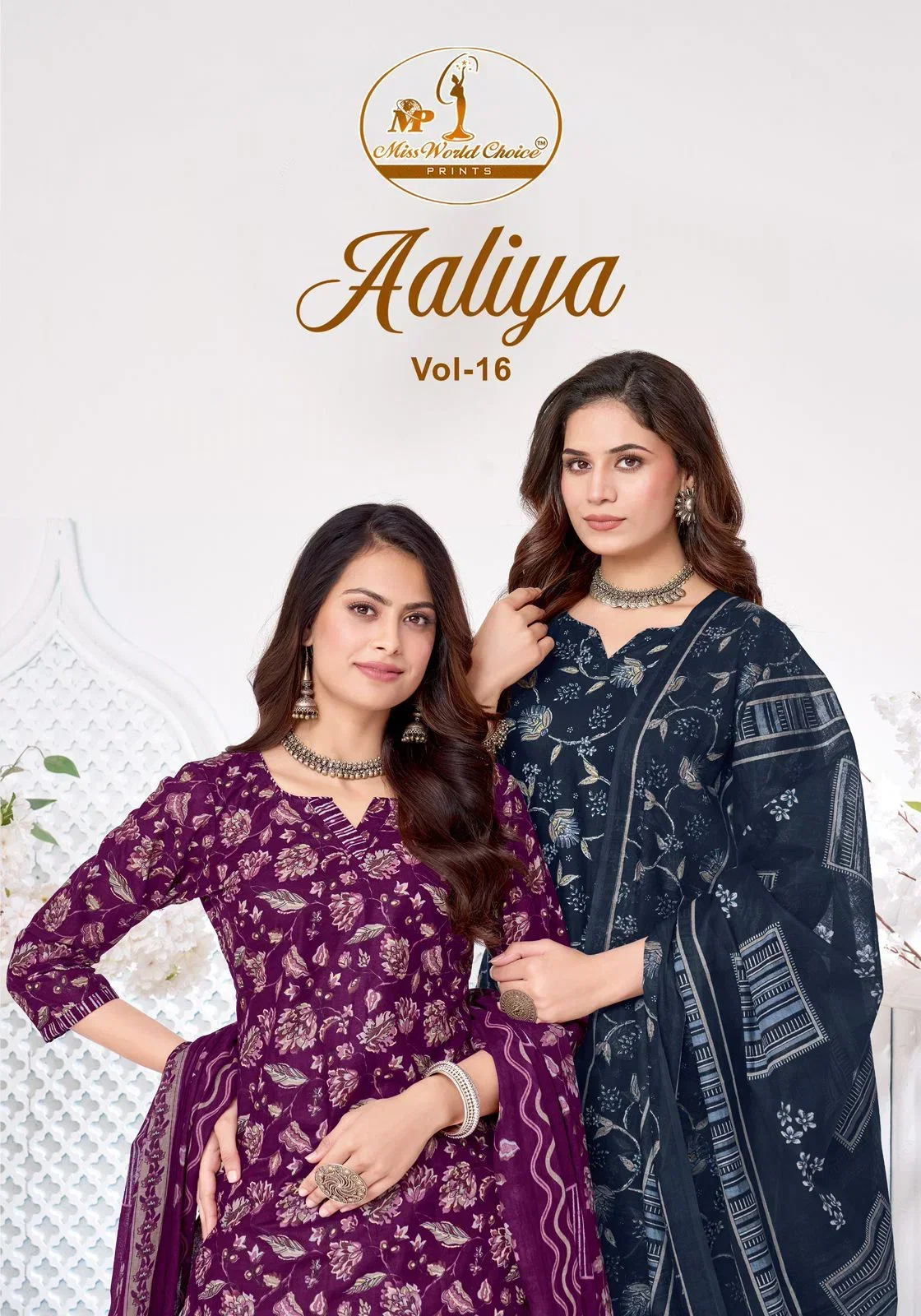 Miss World Aaliya Vol 16 Readymade Cotton Printed Patiyala Dress