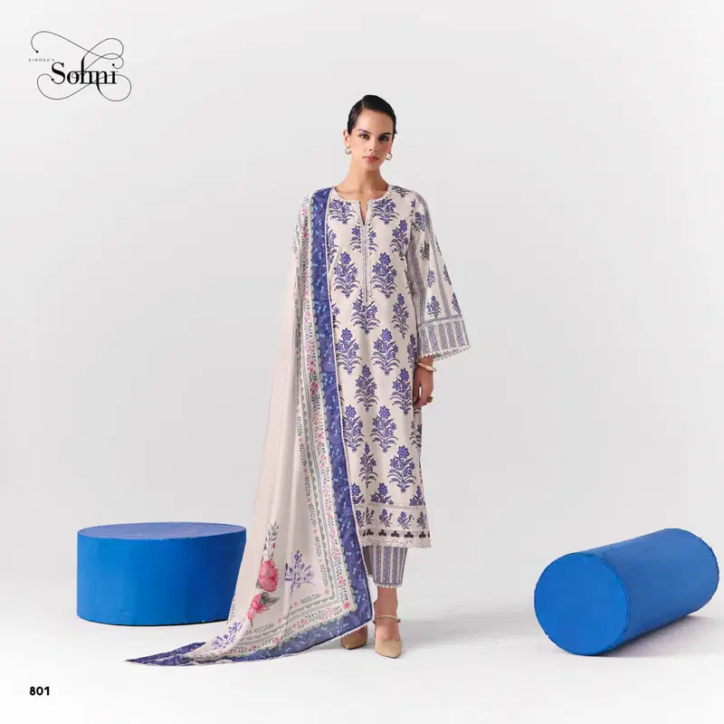 Kimora Sohni Cobalt Vol 73 Digital Printed Salwar Kameez Collection